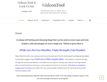 Tablet Screenshot of gideontool.com